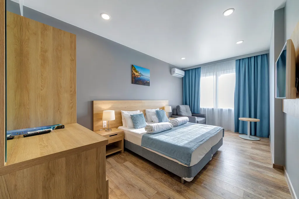Апартаменты однокомнатные на улице Туристической, 40 м², Геленджик — фото 2