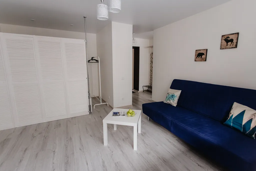 Квартира однокомнатная в Октябрьском, 35 м², Самара — спальня, фото 3