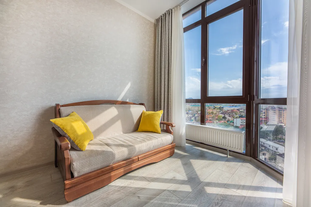 Квартира однокомнатная на улице Шевченко, 45 м², Анапа — фото 12