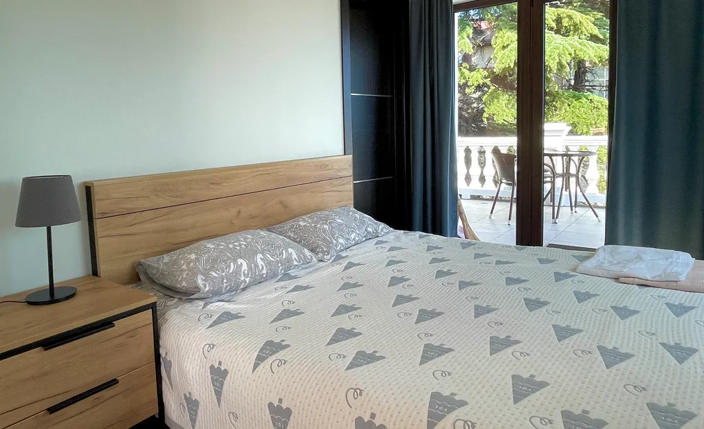 Студия однокомнатная на улице Маратовской, 27 м², Гаспра — спальня, фото 6