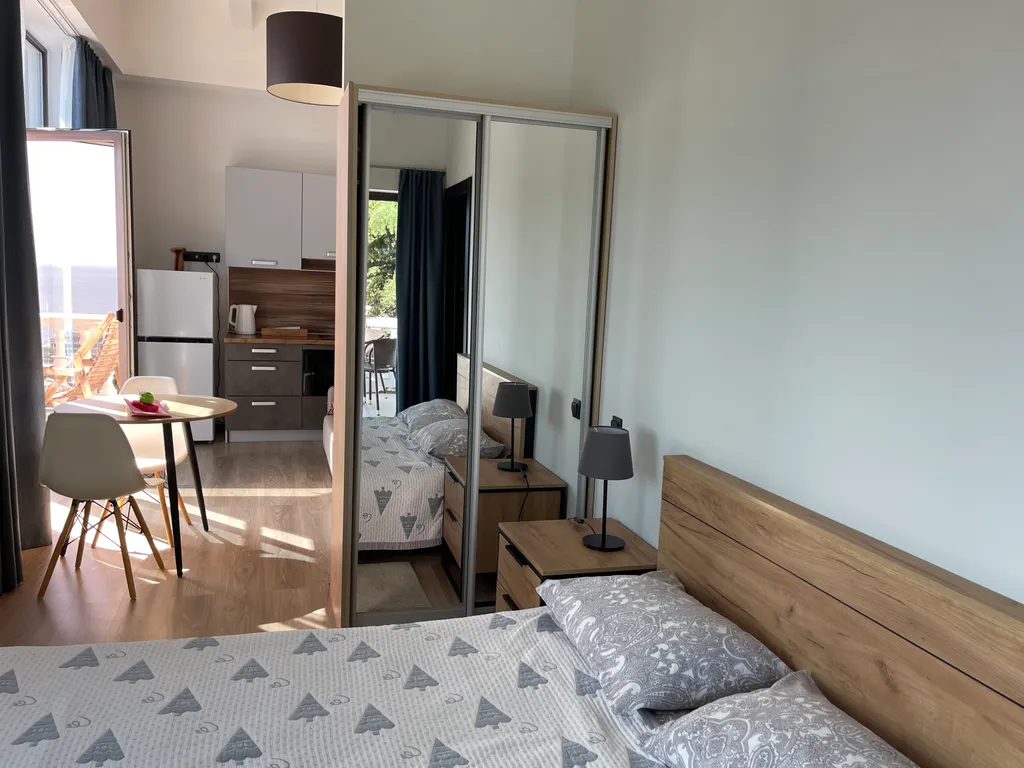 Студия однокомнатная на улице Маратовской, 27 м², Гаспра — спальня, фото 4