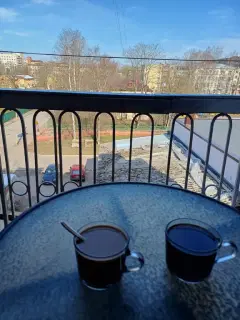 Фото гостя 12 — Апартаменты однокомнатные в переулке Черноморском, 45 м², Выборг