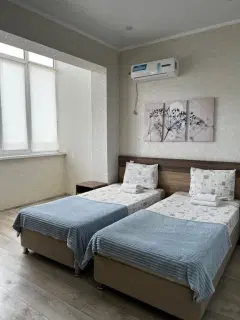 Фото гостя 2 — Апартаменты однокомнатные на улице Владимирской, 45 м², Анапа