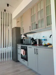 Фото гостя 12 — Студия однокомнатная на улице Сакко, 45 м², Тюмень