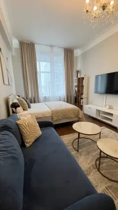 Фото гостя 10 — Квартира трёхкомнатная у Маяковской, в Тверском, 105 м², Москва