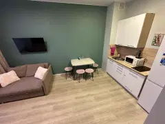 Фото гостя 7 — Апартаменты однокомнатные на улице Монтажникове, 40 м², Тюмень