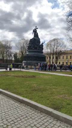 Фото гостя 1 — Квартира двухкомнатная на улице Большой Санкт-Петербургской, 41 м², Великий Новгород