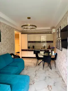 Фото гостя 7 — Апартаменты однокомнатные на улице Дражинского, 50 м², Ялта