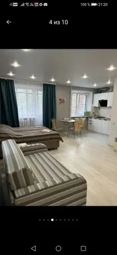 Фото гостя 3 — Студия однокомнатная в Советском, 33 м², Нижний Новгород
