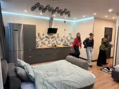 Фото гостя 1 — Студия однокомнатная на набережной Ольгинской, 42 м², Псков