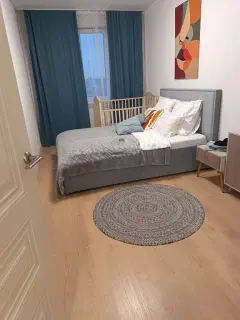 Фото гостя 7 — Квартира двухкомнатная на аллеи Ньютоне, 55 м², Бугры