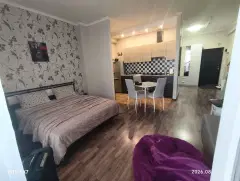 Фото гостя 11 — Студия однокомнатная на улице Кубанской Набережной, 35 м², Краснодар