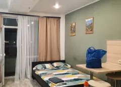 Фото гостя 1 — Студия однокомнатная у Гагаринской, в Железнодорожном, 30 м², Новосибирск